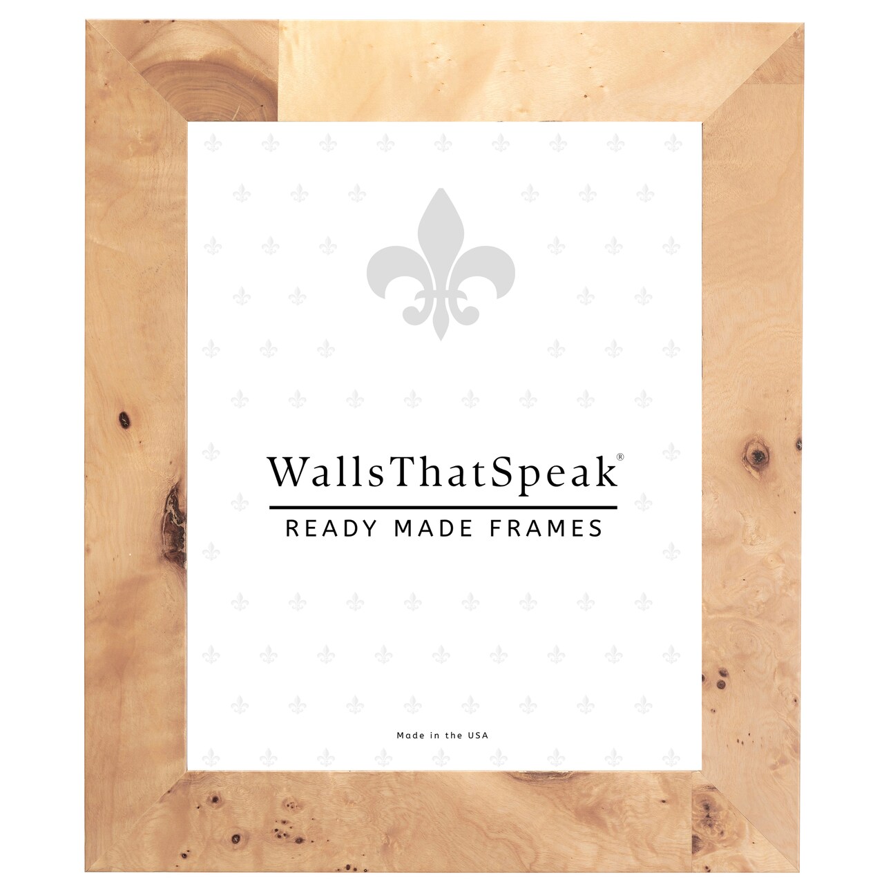 12x18 Innovations 1.5 Inch Wood Moulding, Wall Display Frame for Art, Posters, or Photos wallsthatspeak